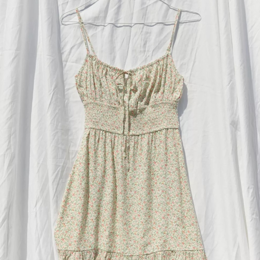 NWT UO x Dress Forum Printed Empire Waist Mini Dress